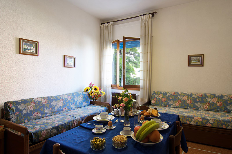 Two-room apartment reception floor