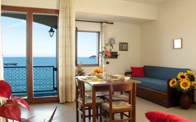 Studios with front sea view